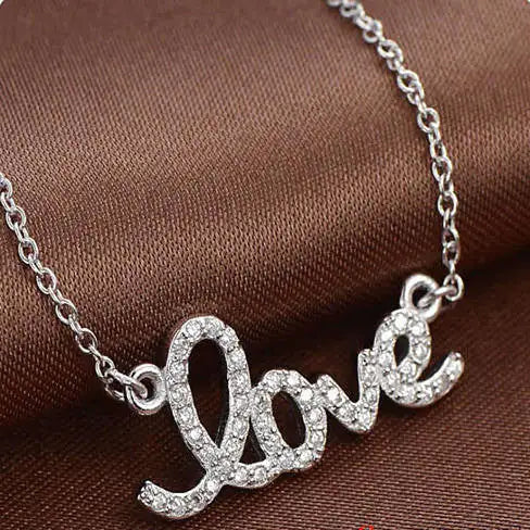 Love Is The Reason Pendant with Chain