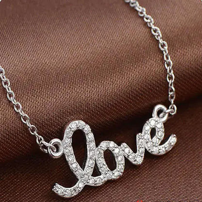 Love Is The Reason Pendant with Chain