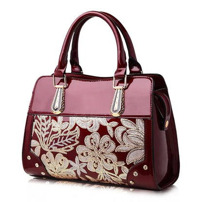 Glitter Sequin Flower Handbags