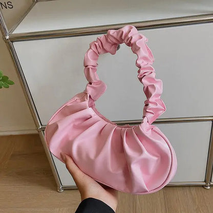 Fashion Cloud Pleated Handbags