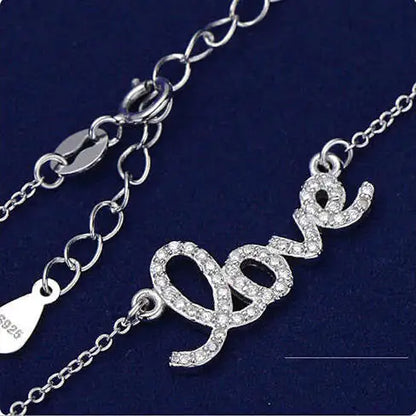 Love Is The Reason Pendant with Chain